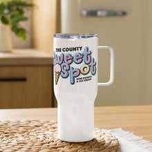 Load image into Gallery viewer, Travel mug with a handle